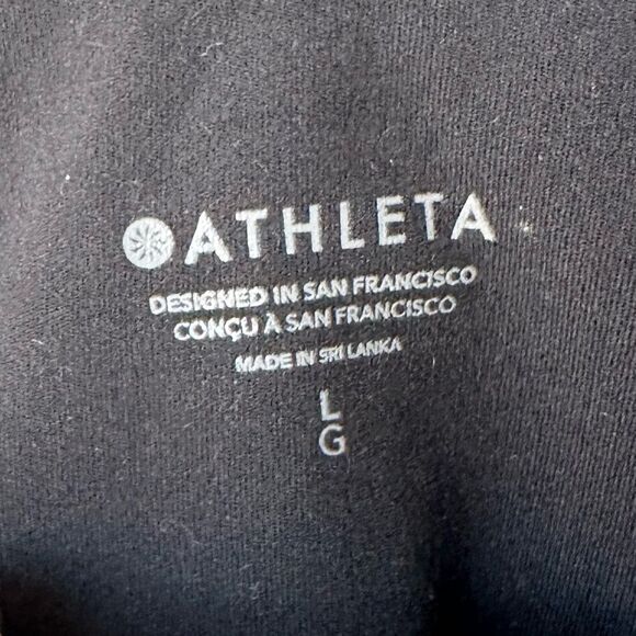 Athleta Conscious Crop Printed Camo D-DD+ Size L - Picture 5 of 11